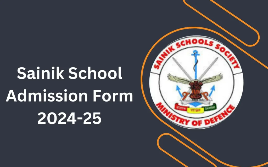 sainik school admission form 2024-25