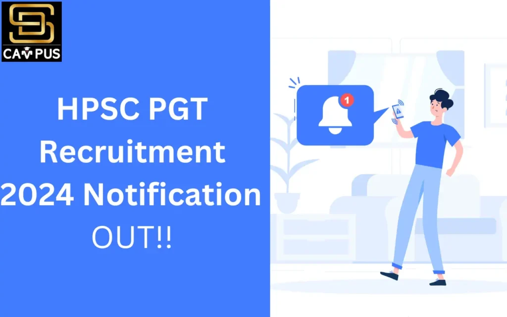 HPSC PGT Recruitment 2024