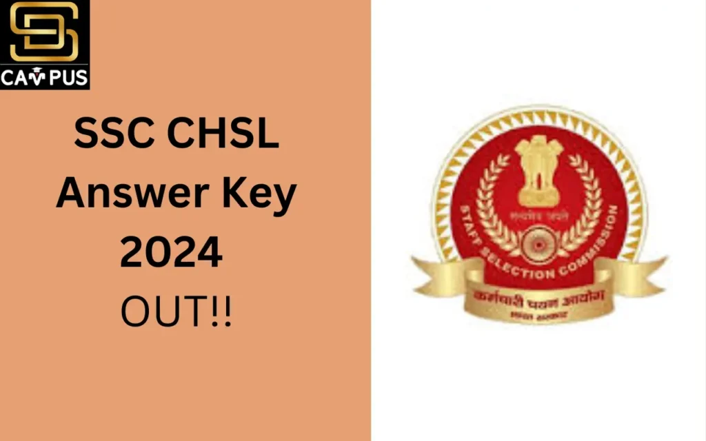 SSC CHSL Answer Key 2024