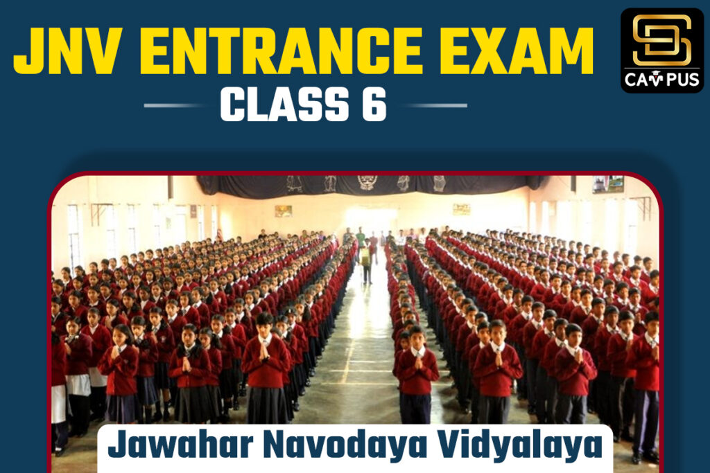 JNV Entrance Exam Class 6