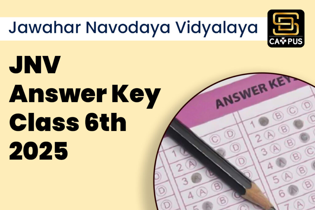 Navodaya Answer Key 2025 Class 6