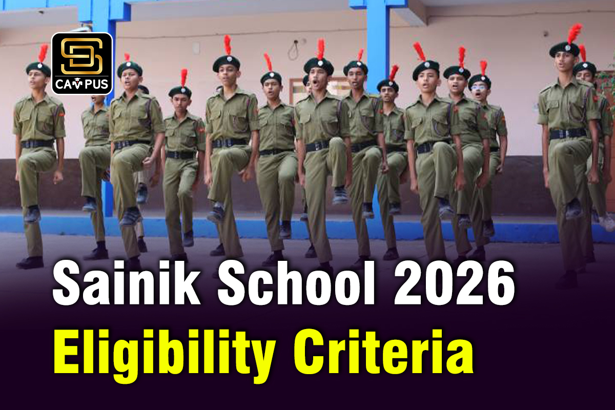 Sainik School 2026 Eligibility Criteria, Class 6 and 9